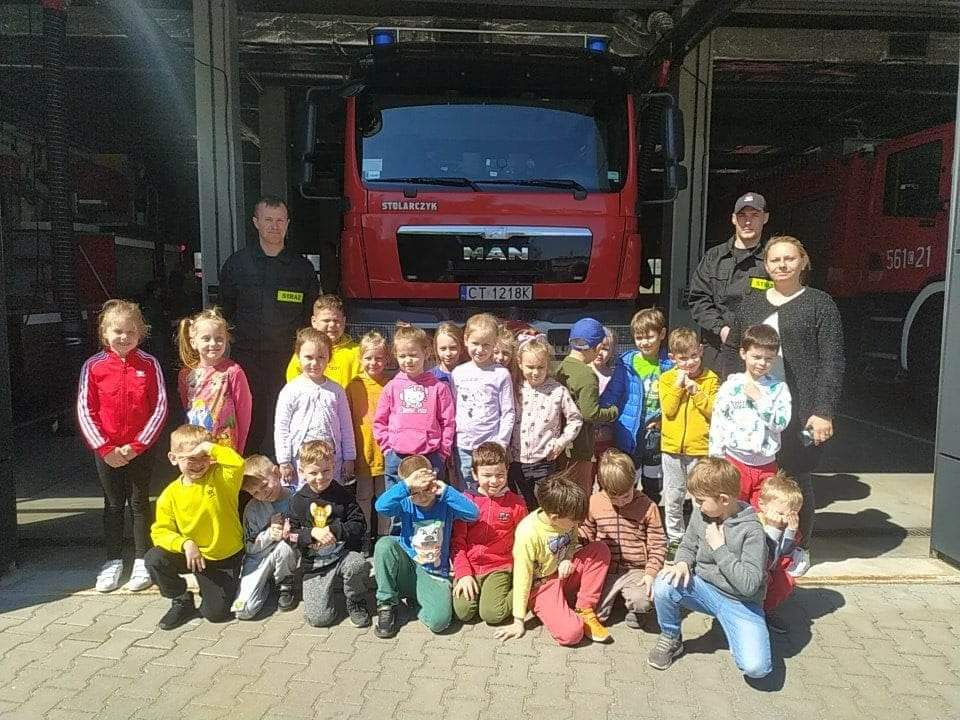Wizyta w straży pożarnej