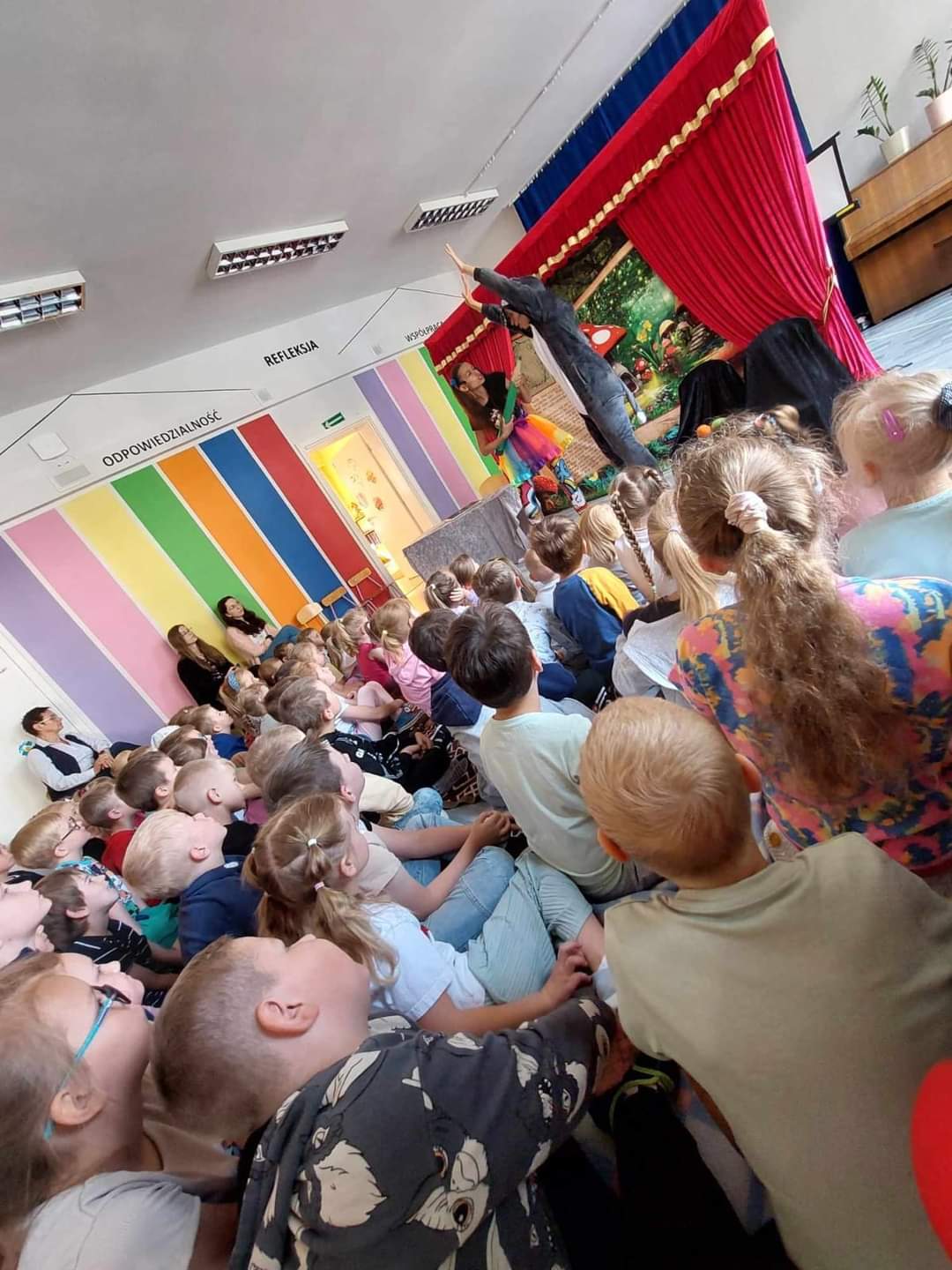 Teatr Magiczna Scena w naszym przedszkolu