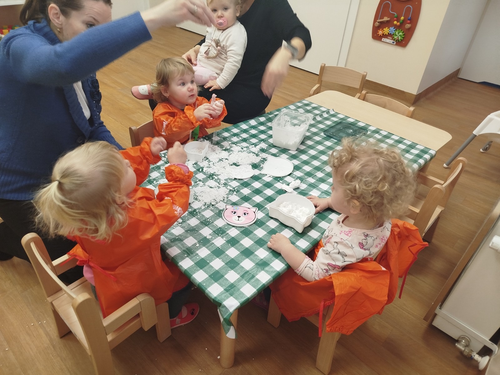 Pierwsze zajęcia sensoryczne