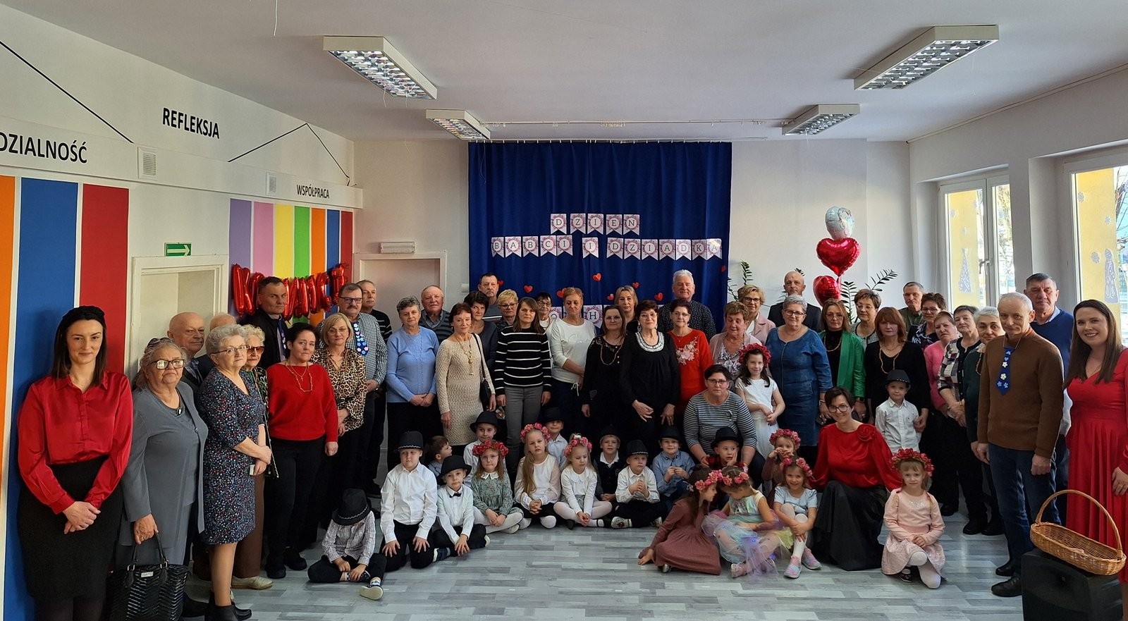 Dzień Babci i Dziadka w grupie Motylków